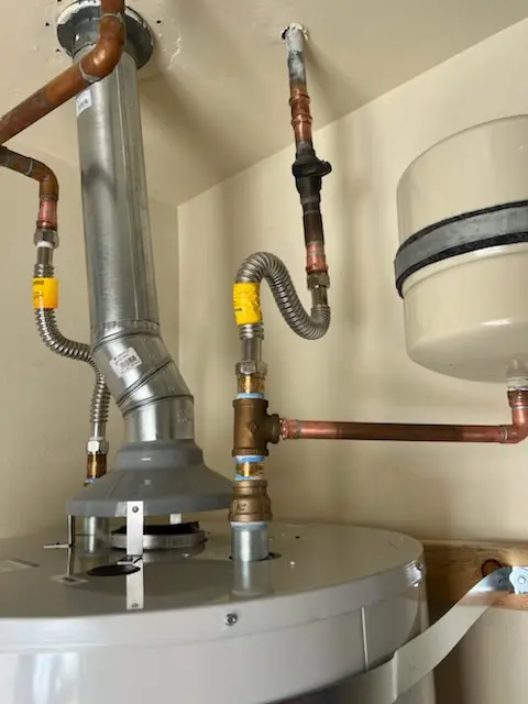 Water heater installation and plumbing repair in The Village at Little Falls